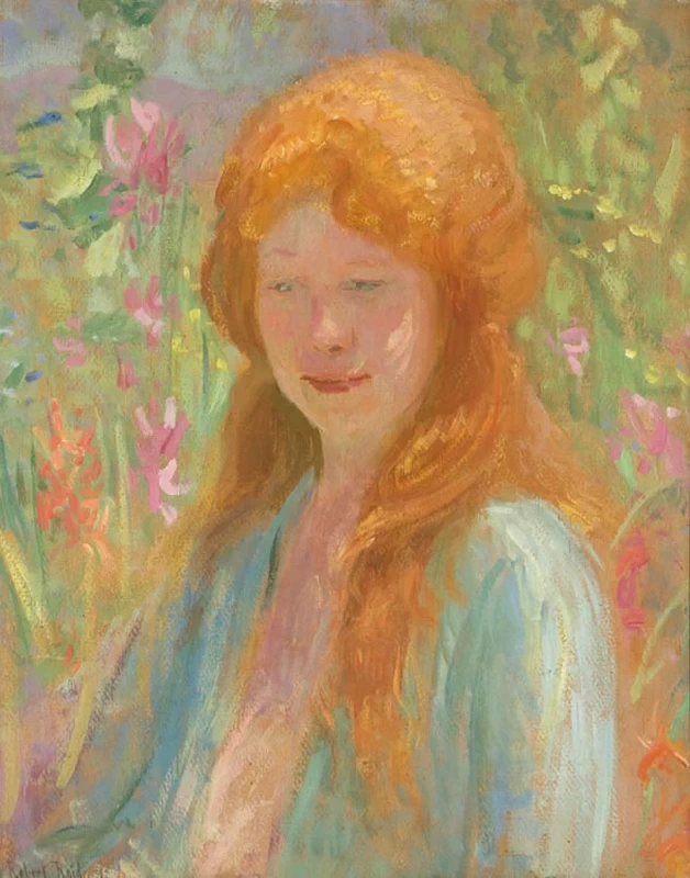 Ritratto di giovane donna in giardino, 1911